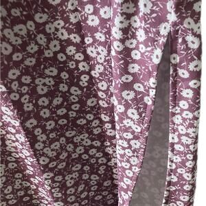 Floral Midi Skirt with Split